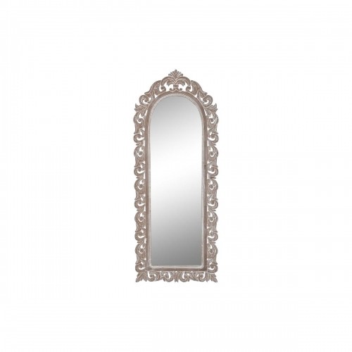 Настенное зеркало DKD Home Decor Стеклянный Натуральный Деревянный MDF (60 x 2,5 x 152 cm) image 1