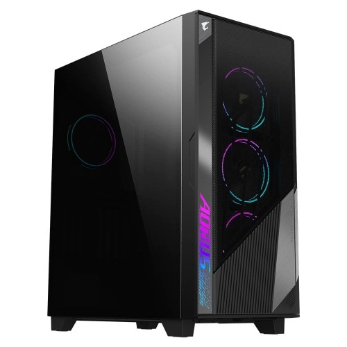 Case|GIGABYTE|AORUS C500 GLASS|MidiTower|ATX|EATX|MicroATX|MiniITX|Colour Black|GB-AC500GST image 1