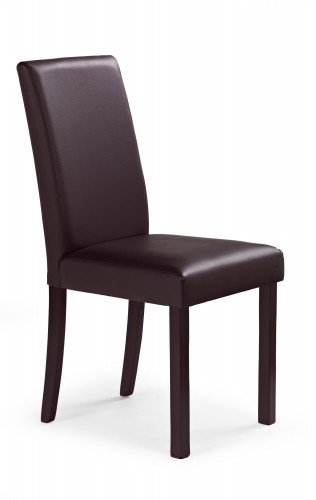 Halmar NIKKO chair color: wenge/dark brown image 1