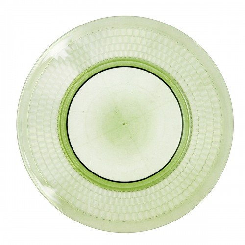 Flat plate Quid Viba Green Plastic 27 cm Ø 27 cm (12 Units) (Pack 12x) image 1