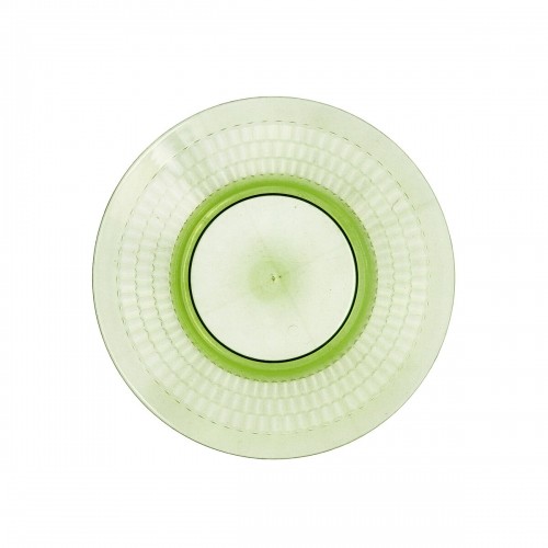 Dessert dish Quid Viba Green Plastic 20 cm (12 Units) image 1