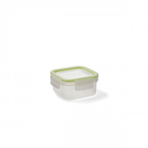 Герметичная коробочка для завтрака Quid Greenery 300 ml Прозрачный Пластик (Pack 4x) image 1