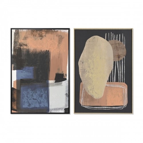 Glezna DKD Home Decor Abstrakts (83 x 4,5 x 123 cm) (84 x 4,5 x 123 cm) (2 gb.) image 1