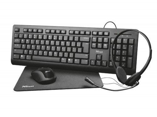 HEADSET +MOUSE +M.PAD+KEYBOARD/PRIMO SET 24260 TRUST image 1