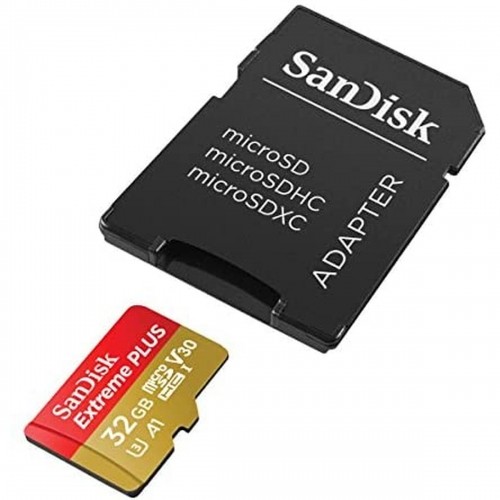 Micro SD Memory Card with Adaptor SanDisk SDSQXBG-032G-GN6MA image 1