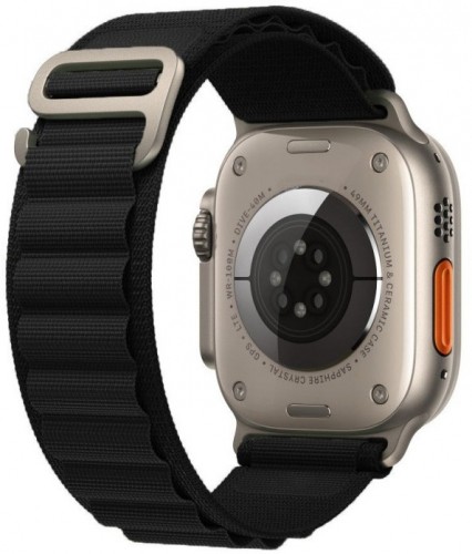 Tech-Protect watch strap Nylon Pro Apple Watch 42/44/45/49mm, black image 1