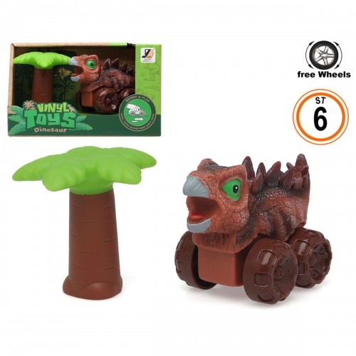 Bigbuy Kids Игрушечная машина Dinosaur Series Коричневый image 1