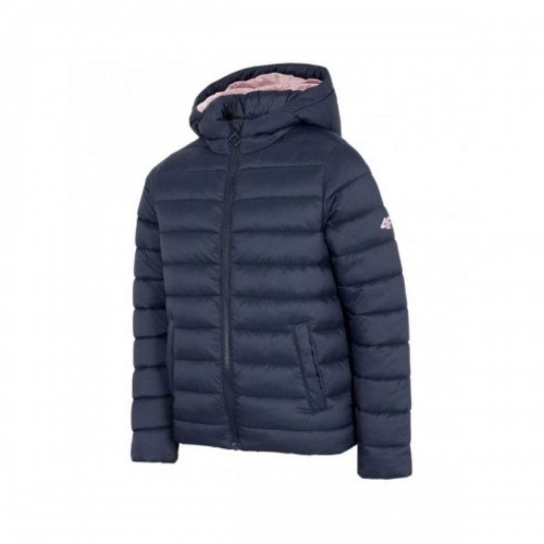 Children's Sports Jacket 4F EVERYDAY COLLECTION HJZ22 4F JKUDP001 Navy Blue image 1