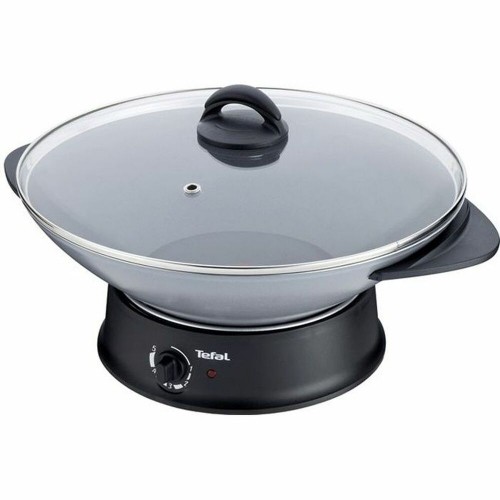 Wok Pan Tefal WK302012 1200 W Black image 1