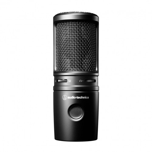 Audio Technica  
         
       Cardioid Condenser Microphone  AT2020USB-X Black image 1
