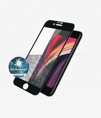 PanzerGlass  
         
       Apple, iPhone 6/6s/7/8/SE 2020, Hybrid glass, Black,  Screen Protector image 1