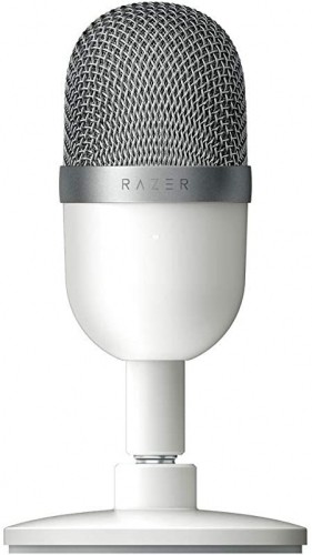 Razer  
         
       Condenser Streaming Microphone Seiren Mini Mercury White image 1