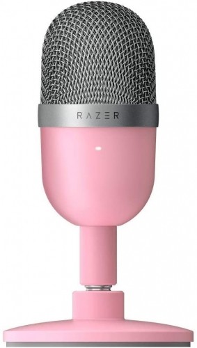 Razer  
         
       Condenser Streaming Microphone Seiren Mini Quartz Pink image 1
