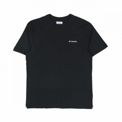 Vīriešu Krekls ar Īsām Piedurknēm Columbia Melns image 1