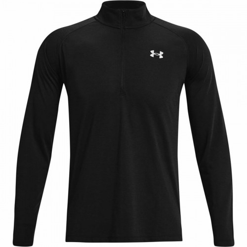 Футболка с длинным рукавом мужская Under Armour STR Zip Чёрный image 1