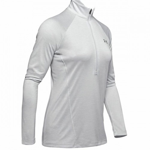 Women’s Long Sleeve T-Shirt Under Armour Tech 1/2 Zip Twist image 1