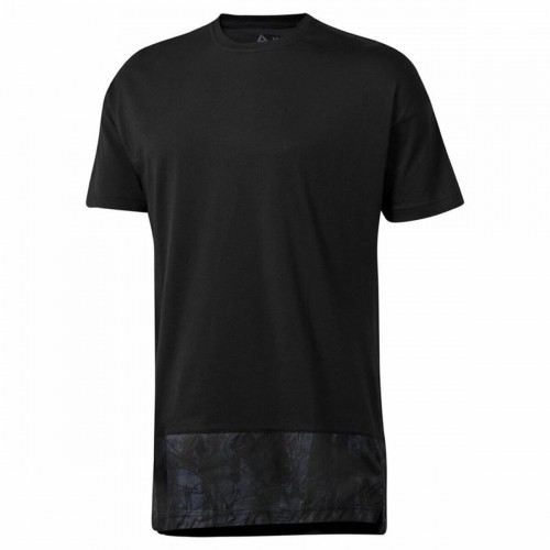 Men’s Short Sleeve T-Shirt Reebok Black image 1