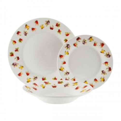 Tableware Versa Fruits Porcelain (18 Pieces) image 1