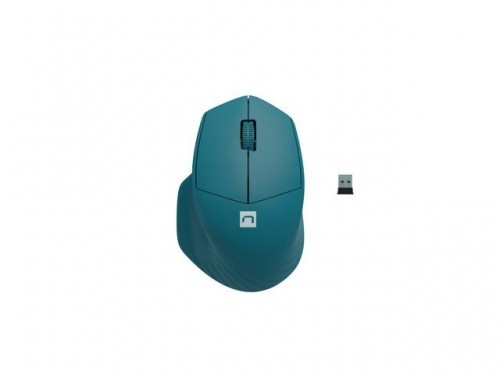 Natec  
         
       Mouse Siskin 2 	Wireless, Blue, USB Type-A image 1