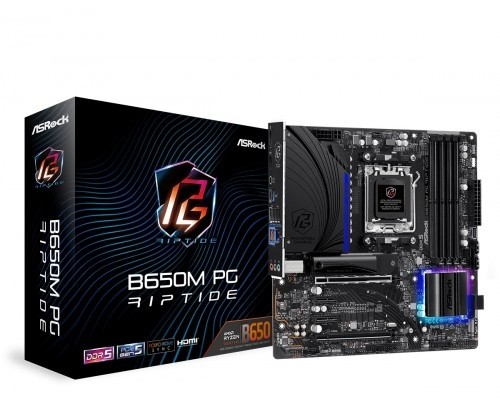 Asrock B650M PG RIPTIDE AM5 4DDR5 HDMI/DP mATX image 1