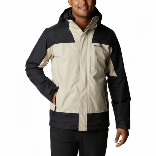 Adult-sized Jacket Columbia Electric Peak Black Beige 2-in-1 With hood image 1