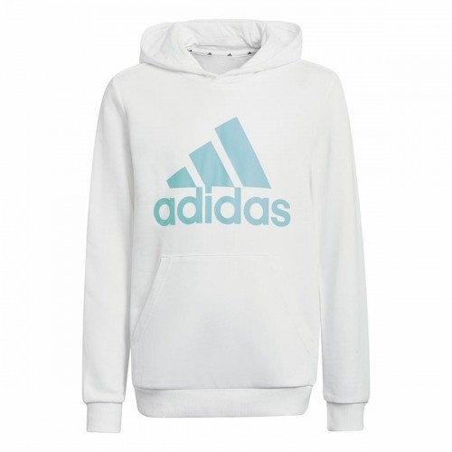 Толстовка с капюшоном детская Adidas Синий Белый image 1