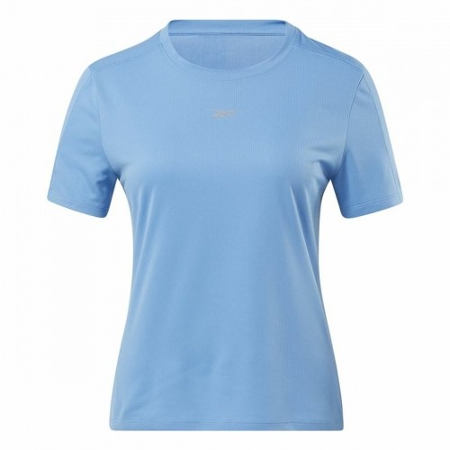 Sieviešu Krekls ar Īsām Piedurknēm Reebok Speedwick Gaiši Zils image 1