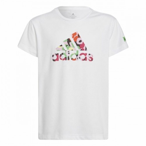 Krekls ar Īsām Piedurknēm Bērniem Adidas x Marimekko Balts image 1