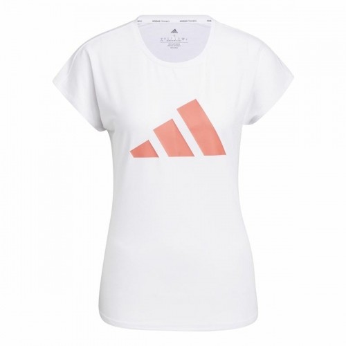Women’s Short Sleeve T-Shirt Adidas Training 3B White image 1