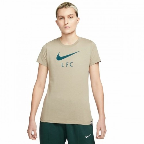 Sieviešu Krekls ar Īsām Piedurknēm Nike Liverpool FC Brūns image 1