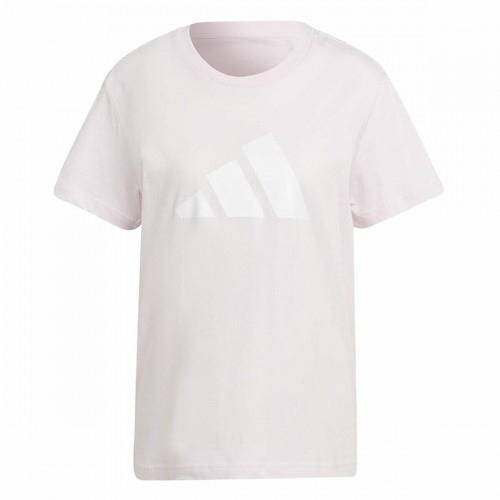 Women’s Short Sleeve T-Shirt Adidas Future Icons Pink image 1