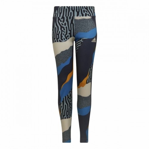 Sports Leggings for Children Adidas Multicolour Blue image 1