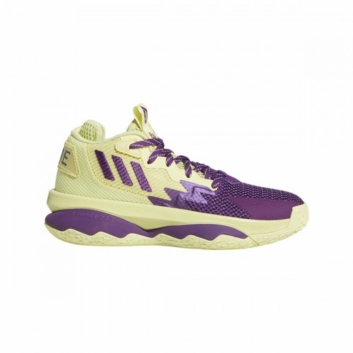 Basketball Shoes for Children Adidas Dame 3 Yellow image 1
