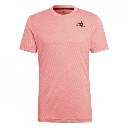 Футболка с коротким рукавом мужская Adidas Freelift Розовый image 1