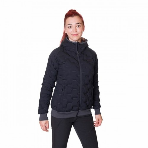 Women's Sports Jacket Trangoworld Alinda With hood Black image 1