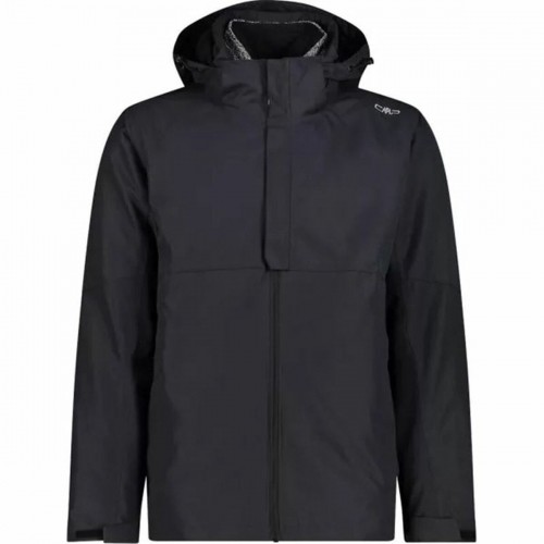 Мужская спортивная куртка Campagnolo 3-в-1 С капюшоном Чёрный image 1