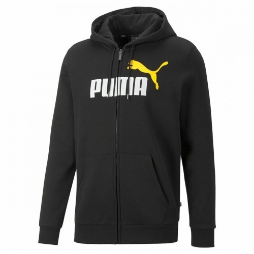 Vīriešu Sporta Krekls ar Kapuci Puma Essentials Two Tone Melns image 1