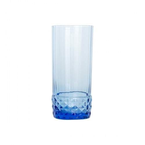 Набор стаканов Bormioli Rocco America'20s Синий 6 штук Cтекло (490 ml) image 1