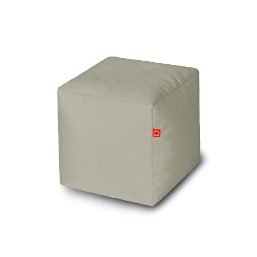 Qubo™ Cube 25 Silver POP FIT пуф (кресло-мешок) image 1