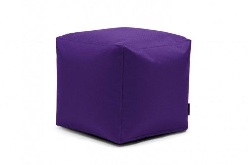 Qubo™ Cube 25 Plum POP FIT пуф (кресло-мешок) image 1