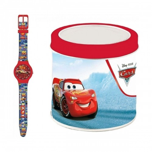 Infant's Watch Cartoon CARS - TIN BOX ***SPECIAL OFFER*** (Ø 32 mm) image 1