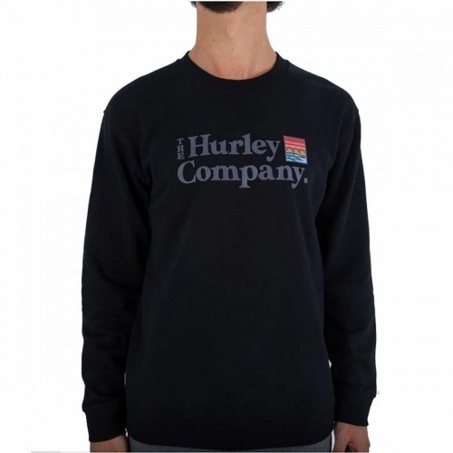 Men’s Sweatshirt without Hood Hurley Canyon Summer Black image 1