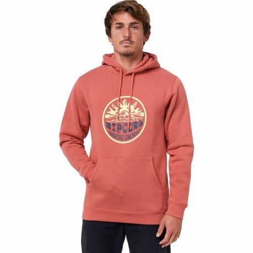 Men’s Hoodie Rip Curl Down The Line Salmon image 1