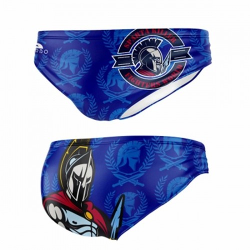 Men’s Bathing Costume Turbo Waterpolo Spartan Italia Blue image 1