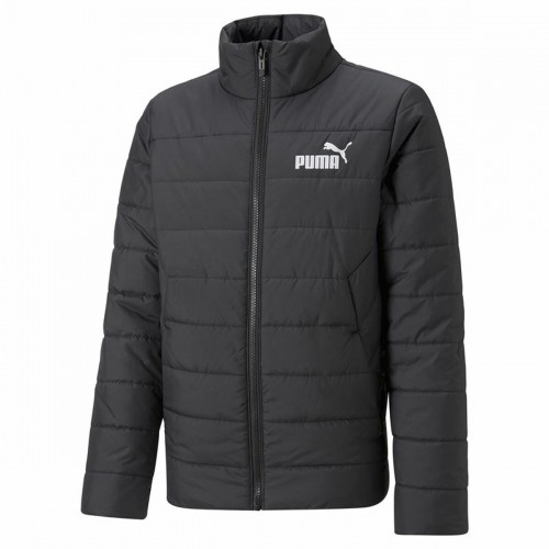 Children's Sports Jacket Puma Essentials Padded Black image 1