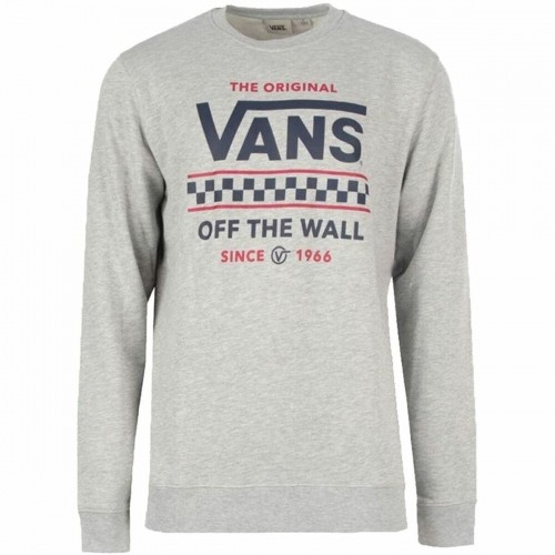 Men’s Sweatshirt without Hood Vans Stackton Crew Grey image 1