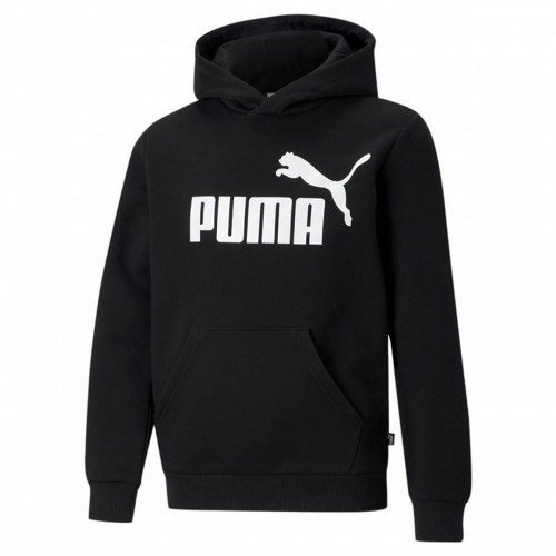 Толстовка с капюшоном детская Puma Essentials Big Logo Чёрный image 1