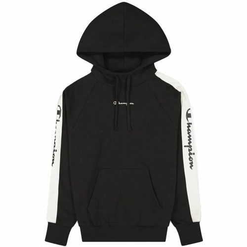 Women’s Hoodie Champion White Black image 1