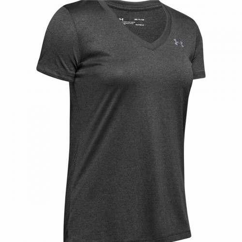 Women’s Short Sleeve T-Shirt Under Armour Tech SSV Grey image 1