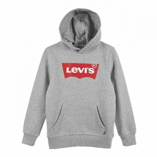 Men’s Sweatshirt without Hood Levi's Batwing Screenprint Grey image 1